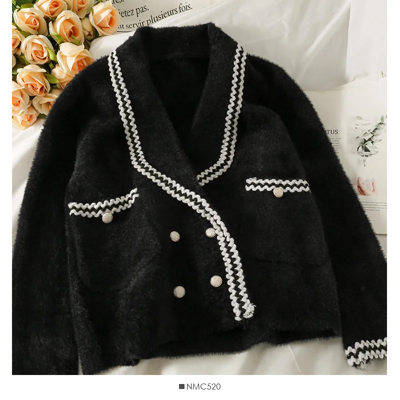 Sweater female stripe loose thin Plush coat 1844 Cotton Fabric Linen Fabric Terry Fabric Sweater female stripe loose thin Plush coat 1844 Cotton Fabric Linen Fabric Terry Fabric