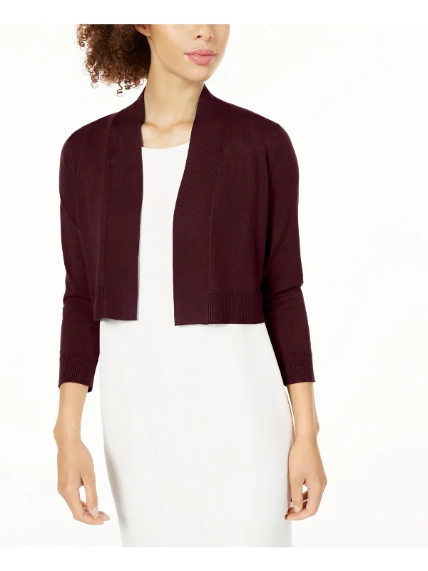 Womens Ribbed Knit Shrug Sweater Slim Fit Regular Fit Oversized