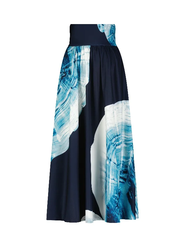 Aruba Ocean Skirt velvet skirt sumptuous