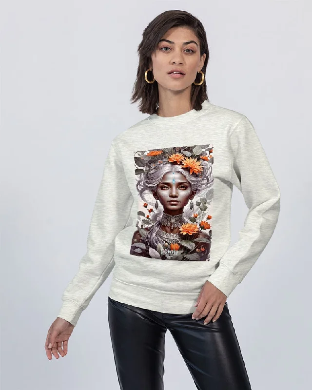 Blossom Indian Grey sister Unisex Premium Crewneck Sweatshirt | Lane Seven Hoodie with Full-Zip Functional Layering Blossom Indian Grey sister Unisex Premium Crewneck Sweatshirt | Lane Seven Hoodie with Full-Zip Functional Layering