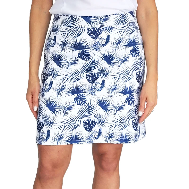 Glenmuir Women's Emeli Lightweight Stretch Performance Golf Skort - Tropical Print leather skirt bold