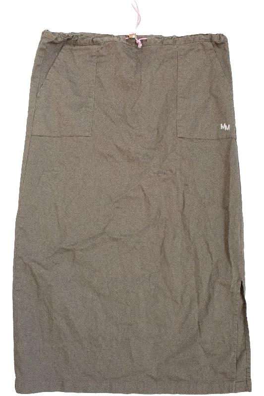 Mode Mischief - Midi Skirt linen skirt breathable