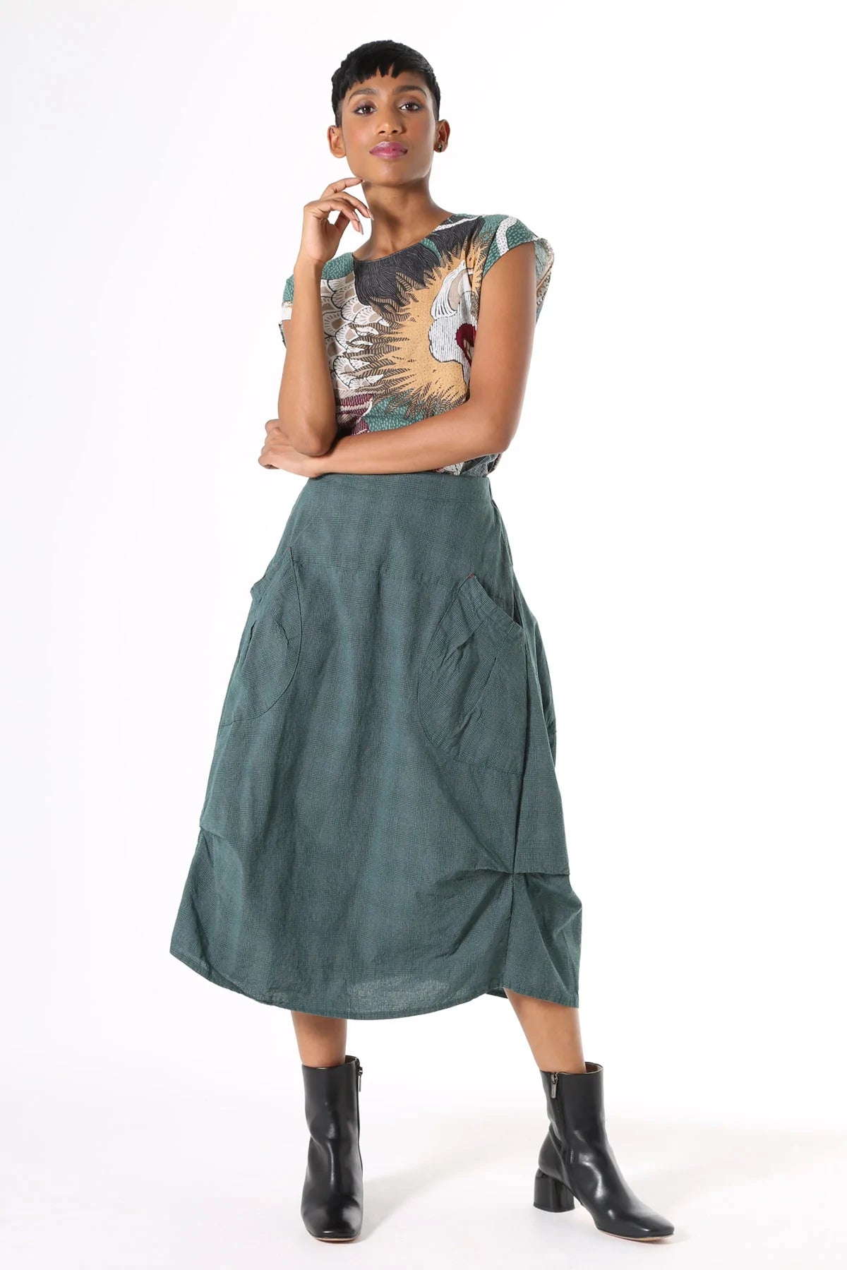 ODP Milwaukee Textured Skirt lace skirt delicate