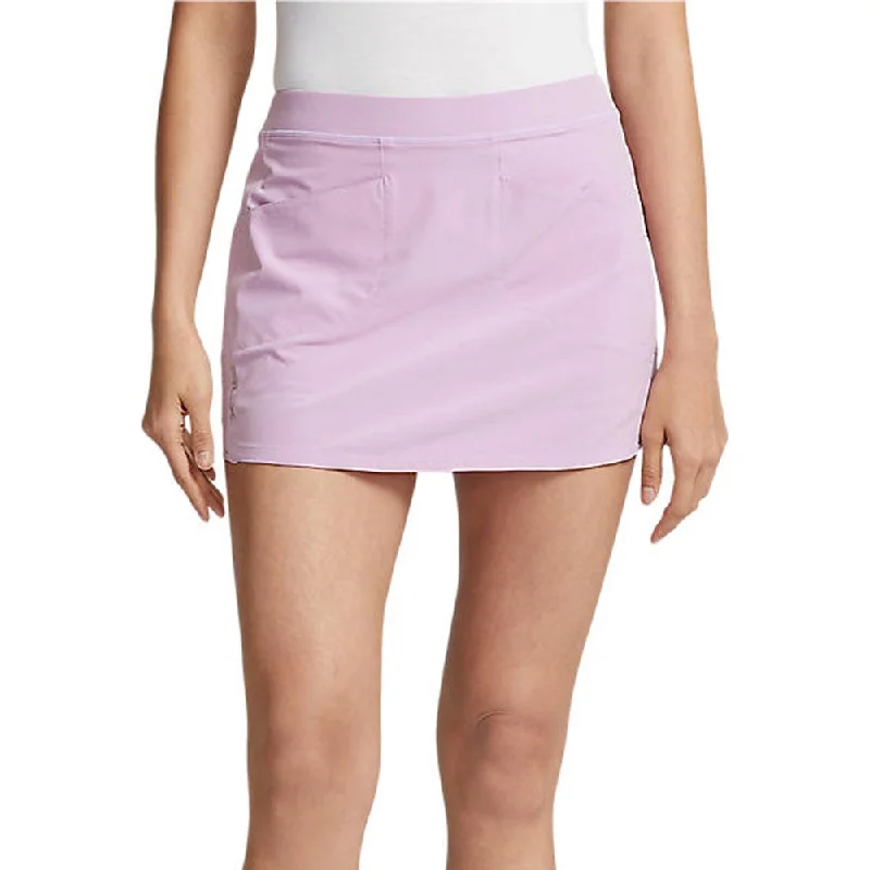 RLX Ralph Lauren Women's Aim Golf Skort 15" - Light Mauve satin skirt smooth