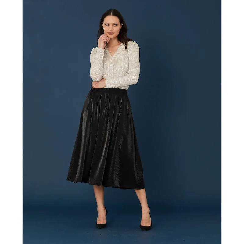 RUE DE FEMME Kalani Skirt ribbed skirt waist