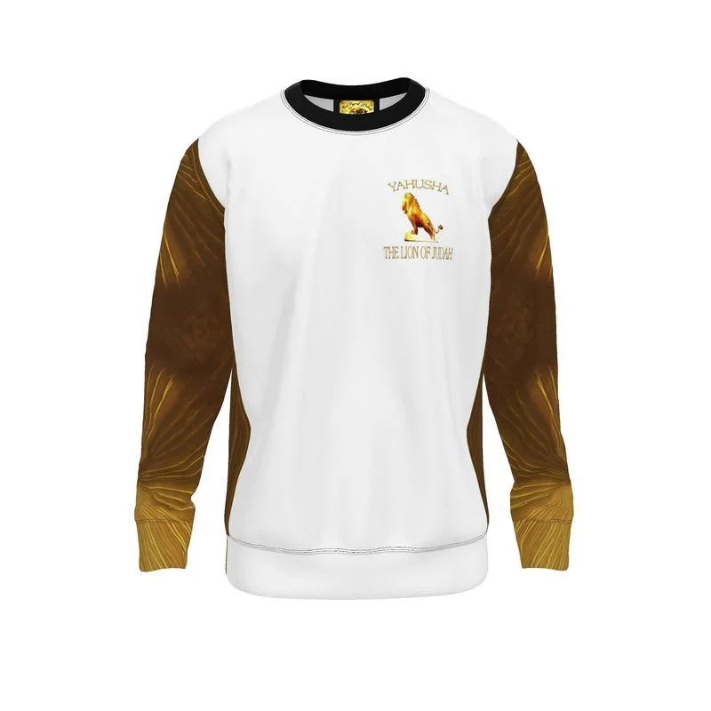 Yahusha-The Lion of Judah 01 Voltage Designer Unisex Sweatshirt Hoodie with Reflective Safety Nightwear Yahusha-The Lion of Judah 01 Voltage Designer Unisex Sweatshirt Hoodie with Reflective Safety Nightwear