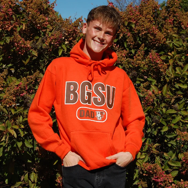 TRT BGSU Dad Hoodie Hoodie with Neon Bright Vibrant