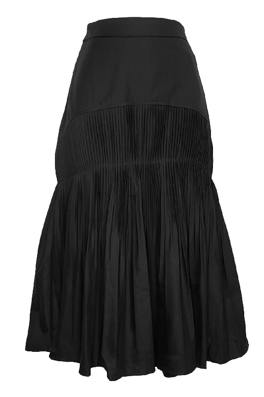 X7233 SKIRT (BLK, KHAKI) corduroy skirt cozy