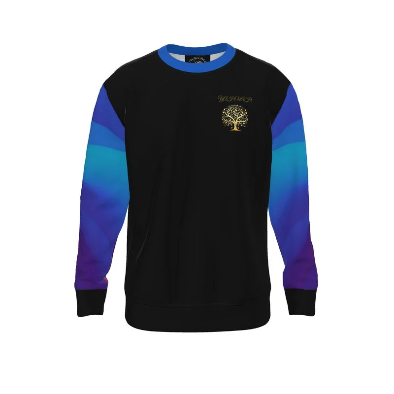 Yahuah-Tree of Life 01 Royal Designer Unisex Sweatshirt Hoodie with Hem Elastic Stretchable Comfortable Yahuah-Tree of Life 01 Royal Designer Unisex Sweatshirt Hoodie with Hem Elastic Stretchable Comfortable
