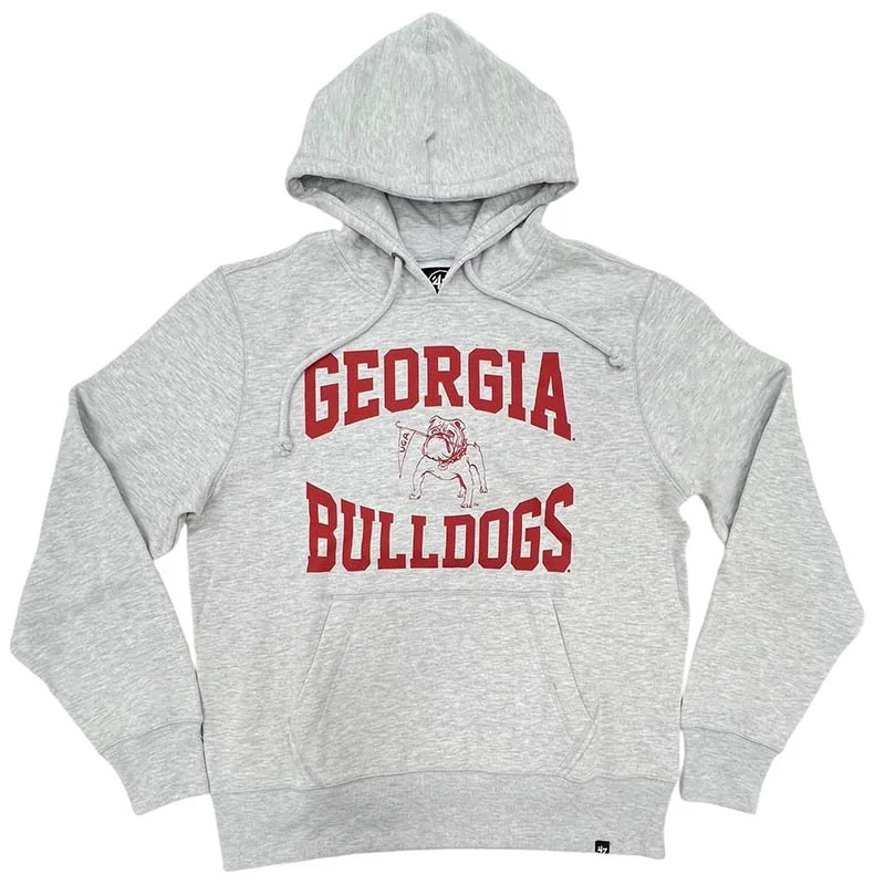 UGA Outspan Hoodie Hoodie with Snap Buttons Easy Quick