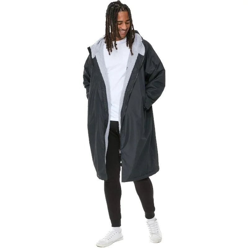 D555 Adults Webber Hooded Changing Robe Hoodie with Embroidery Detailed Premium