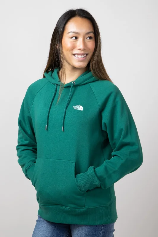 The North Face Evolution Hoodie for Women in Evergreen | NF0A88ZW-NL1 Hoodie with Cropped Fit Short Trendy