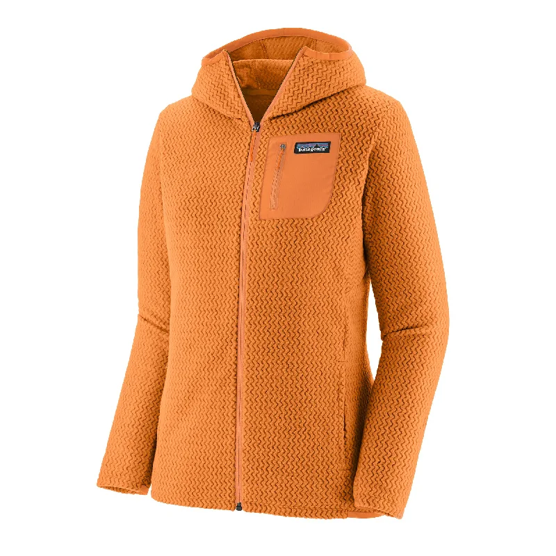 Women's R1® Air Full-Zip Hoody Hoodie with Hem Fringe Bohemian Relaxed
